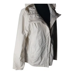 Damen XL The North Face Venture 2 wasserdichte Dryvent Regenjacke mit Kapuze weiß - Bild 1 von 13
