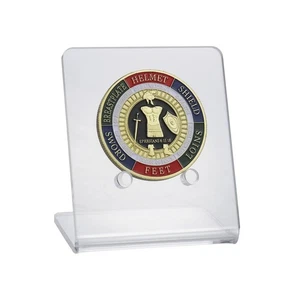 HillSpring Challenge Portamonete, Mini Cavalletto Acrilico, Medaglione Robusto... - Foto 1 di 4