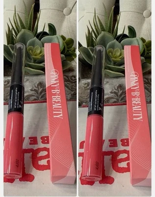 2 Pinky B Beauty The Perfect Lip Combo – Open Heart Lip Liner + Lip Gloss Set - Image 1 of 4