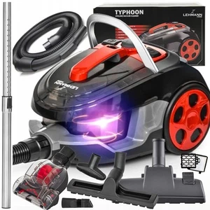 LEHMANN TYPHOON 4000W HEPA ZYKLON BEUTELLOSER STAUBSAUGER MIT TURBO-BÜRSTE - Bild 1 von 12
