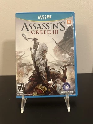 Assassin's Creed III (Nintendo Wii U, 2012) • En caja • Probado Foto 1 de 3