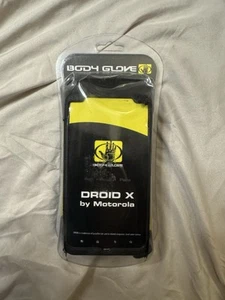 BODY GLOVE black NWT phone case Droid X by Motorola w/ clip & stand 2010 - Picture 1 of 3