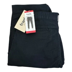 Frank And Oak Men’s Black Chino Pants 34x32 Slim Fit NWT - Bild 1 von 10