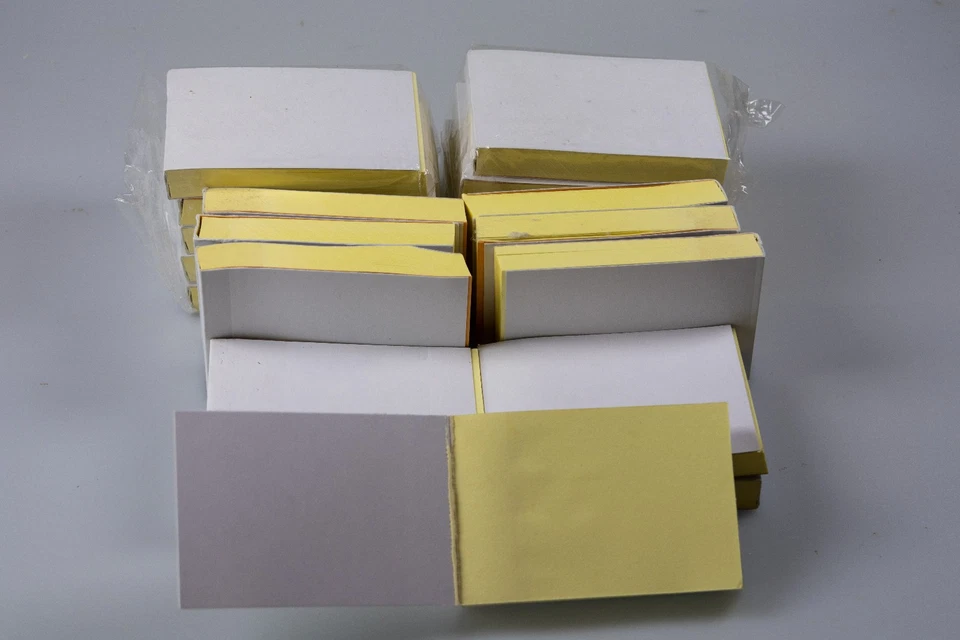 20 Block mit je 100 Haftnotizen gelb 50 x 75 mm Notizblock  Klebezettel - Bild 1 von 1