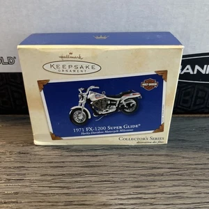 Harley Davidson Motorrad 1971 FX-1200 Super Glide Hallmark Keepsake NEU NEUWERTIG - Bild 1 von 1