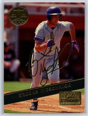 1994 Signature Rookies GS Brooks Kieschnick Rookie Gold Signature Parallel #GS6 - Image 1 of 2