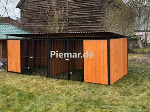 NEU Hundezwinger 5 x 2 x 1,75 m Doppelzwinger Käfig inkl. Lieferung | 26785! - Bild 1 von 3