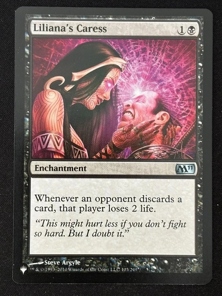 1x MTG Liliana's Caress - The List Reprints (LIST) (M11) #103 - Magic - Image 1 of 1