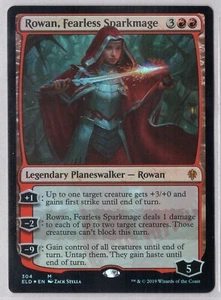 1x Rowan, Fearless Sparkmage *PDE Foil* - Throne of Eldraine - Near Mint - Bild 1 von 1
