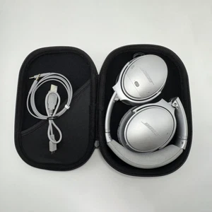 Bose QuietComfort 35 QC35 Series I Noise Cancelling Headphones - Silver - Picture 1 of 12