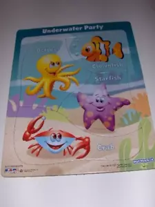 NUOVO Play Monster incorniciato 4 pezzi - festa subacquea - Foto 1 di 1