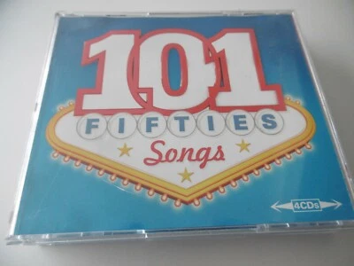 101 FIFTIES SONGS 4 CD Box Set Sinatra Anka Como Faith Presley Laine Day Fats - Bild 1 von 2