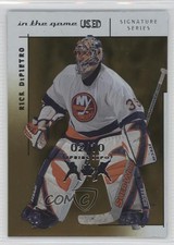 2003-04 In the Game-Used Signature Series Gold Spring Expo /10 Rick DiPietro #44