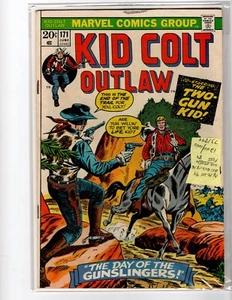 Kid Colt Outlaw 171 Day of Gunslingers Two-Gun Kid VF-NM - Foto 1 di 1
