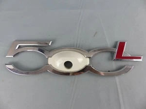 FIAT 500 L sigle monogramme insigne logo emblème badge coffre hayon plastique - Bild 1 von 2