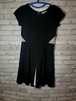 Blush By Us Angels Big Girls Size 12 Black White Dress Contrasting Formal Church - Image 1 of 4