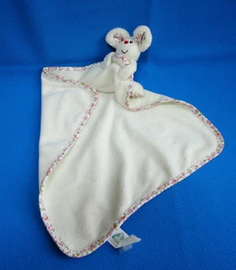MOUSE 🐭 BLOSSOM FARM floral COMFORTER BLANKIE DOUDOU SOOTHER soft toy ELC MINT - Picture 1 of 3