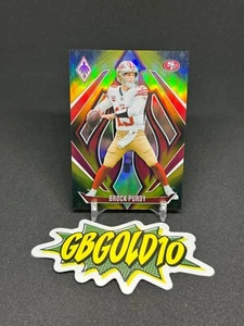 2024 Panini Phoenix - Brock Purdy #18 Giallo /125 - Foto 1 di 2