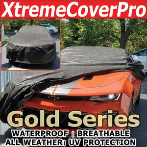 2021 2022 2023 2024 CHEVY CAMARO WATERPROOF CAR COVER W/MIRROR POCKET BLACK - Picture 1 of 12
