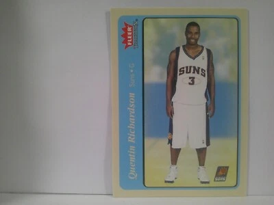 2004-05 Fleer Tradition Blue Suns Basketball Card #116 Quentin Richardson - Image 1 of 2