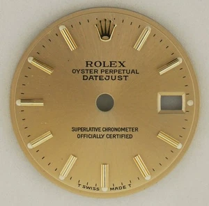 Genuine Women's Rolex Datejust Champagne Index Dial Watch Part 13/69178 - Picture 1 of 11