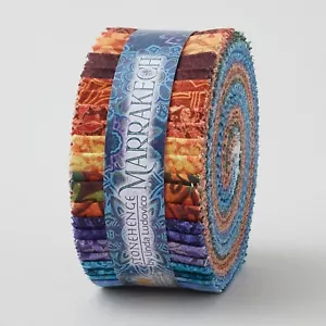 Stonehenge Marrakech jelly roll, Linda Ludovico, Quilting fabric - Picture 1 of 3