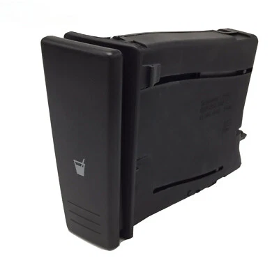 Portavasos de consola negro y ranura para tarjeta para VW Polo 9N。 Foto 1 de 3