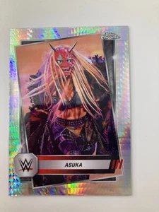 TOPPS WWE CHROME 2025 ASUKA RAW GEOMETRIC REFRACTOR . - Picture 1 of 2