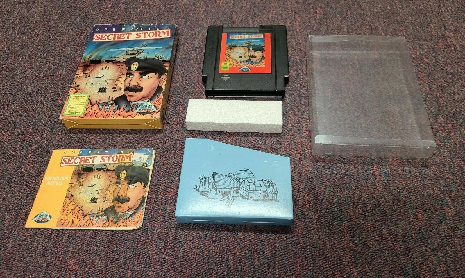 Operation Secret Storm (Nintendo) NES (Complete in Box!) Tested & Works Well!