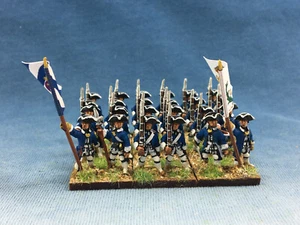 15mm Seven Years War WGS Painted Sweden Hamiltonska Infantry SA14 - Picture 1 of 8