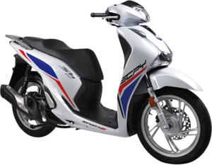43010738 KIT DECALCOMANIA ADESIVI PER HONDA SH 125 150 DAL 2017 - Imagen 1 de 7