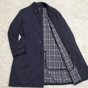 Burberry Black Label Men's Single Trench Coat w/liner US size L Authentic - Picture 1 of 10