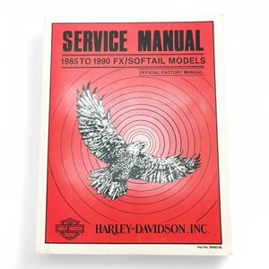 Harley-Davidson Service Manual - 1985 bis 1990 FX/Softail Models - Anleitung - Bild 1 von 11