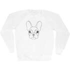 'French Bulldog' Adult Sweatshirt / Sweater / Jumper (Sw021254)