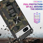 For Google Pixel 7 6 Pro 7A 6A Case Military Camo Shockproof Magnet Stand Cover
