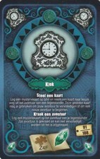 Trading card Het Huis Anubis - Klok (091)