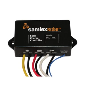 SAMLEX SCC-1208L REGOLATORE DI CARICA SOLARE 12V 8 AMPERE - Foto 1 di 1