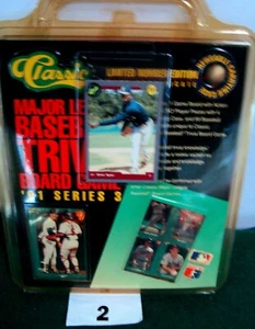  Gioco da tavolo curiosità baseball classico Major League vintage '91 nuovo con scatola serie 3 - Foto 1 di 5