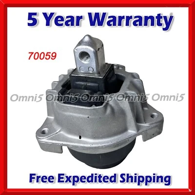 V683 Fits 2011-2016 BMW 550i xDrive 4.4L Front Right Engine Motor Mount A70059 - Image 1 of 4