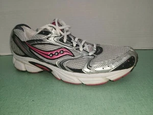 Saucony Damen-Laufschuhe Turnschuhe 15118-1 grau silber pink US-Größe 9 - Bild 1 von 4