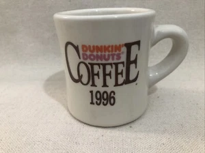 Vintage Dunkin' Donuts Diner Coffee Mug Ceramic 1996 - Picture 1 of 16