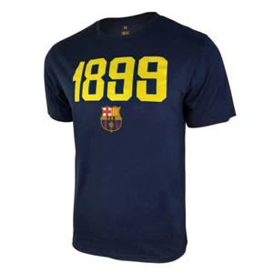 Icon Sports Youth FC Barcelona Officially Licensed Soccer T-Shirt Cotton Tee -0 - Picture 1 of 1
