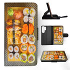 FLIP CASE FOR SAMSUNG GALAXY|YUMMY JAPANESE SUSHI FOOD PLATTER