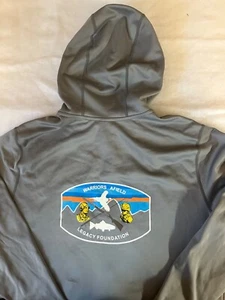 Patagonia Jacke XXL Full Zip Hoodie grau Logo Jagd Angeln - Bild 1 von 8