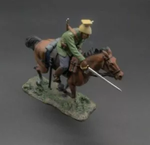 THOMAS GUNN PRIMERA GUERRA MUNDIAL ALEMÁN GW090B ALEMÁN UHLAN ATACANDO CON ESPADA - Imagen 1 de 4