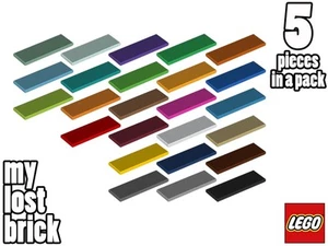 LEGO - Parte 69729 - Azulejo 2x6 (Pack de 5) + NUEVO + SELECCIONAR COLOR + FRANQUEO GRATIS - Imagen 1 de 28