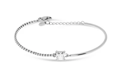 LIU JO   BRACCIALE  SEMIRIGIDO  ACCIAIO   DONNA   LJ2536  NUOVO - Immagine 1 di 2