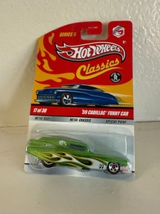 Hot Wheels Classics Series 5 '59 Cadillac Funny Car #17/30 Green J4 - Picture 1 of 1