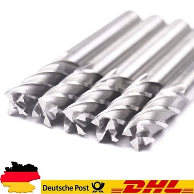 PRO-TOOL2021 5tlg HSS CNC Schweißpunktbohrer Schweißpunktfräser Schaftfräser Set 6.35mm 1/4"