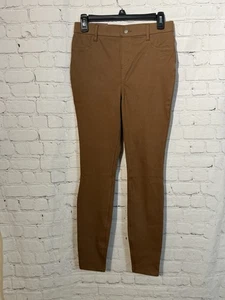 Jeggings ajustados de tiro alto Chip Time y Tru marrón para mujer talla S (4-6) - Imagen 1 de 6